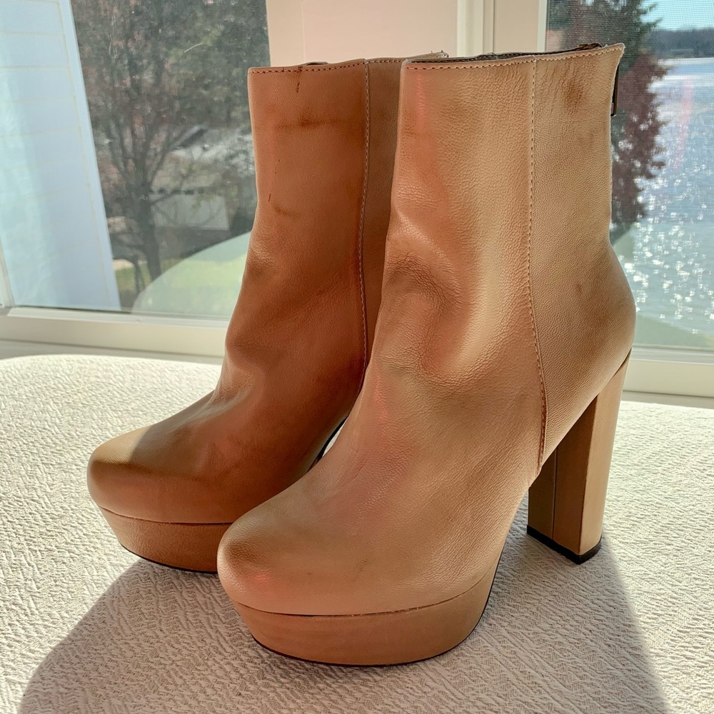 Crazy Tall Platform Boots Steve Madden NWT